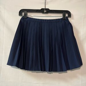 Forever 21 Navy Pleated Skirt Size XS